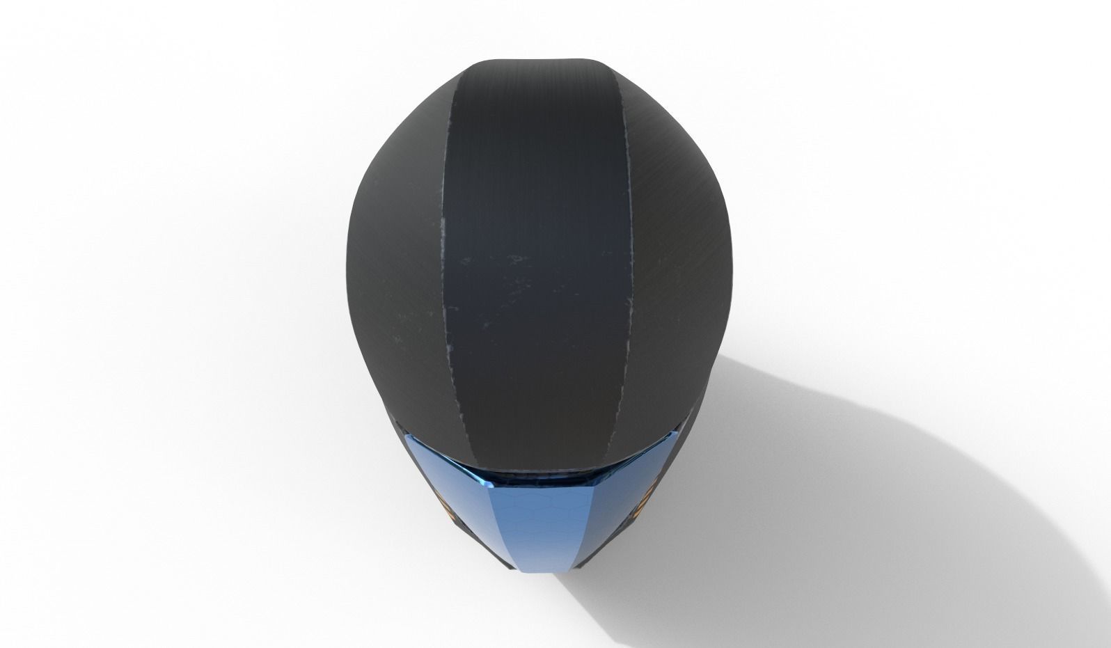 Scifi Helmet Low-poly 3D model_5