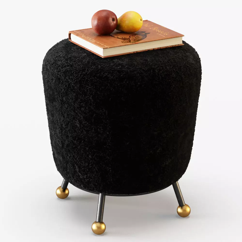 Somali Ottoman 3D model_0