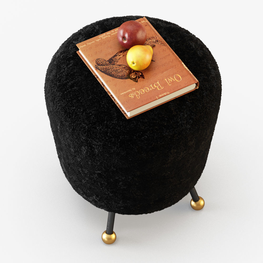 Somali Ottoman 3D model_3