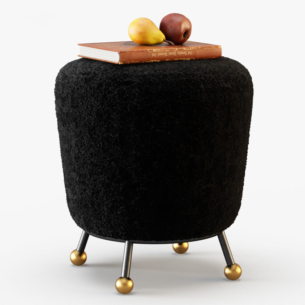 Somali Ottoman 3D model_1