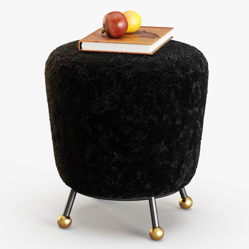 Somali Ottoman 3D model_2