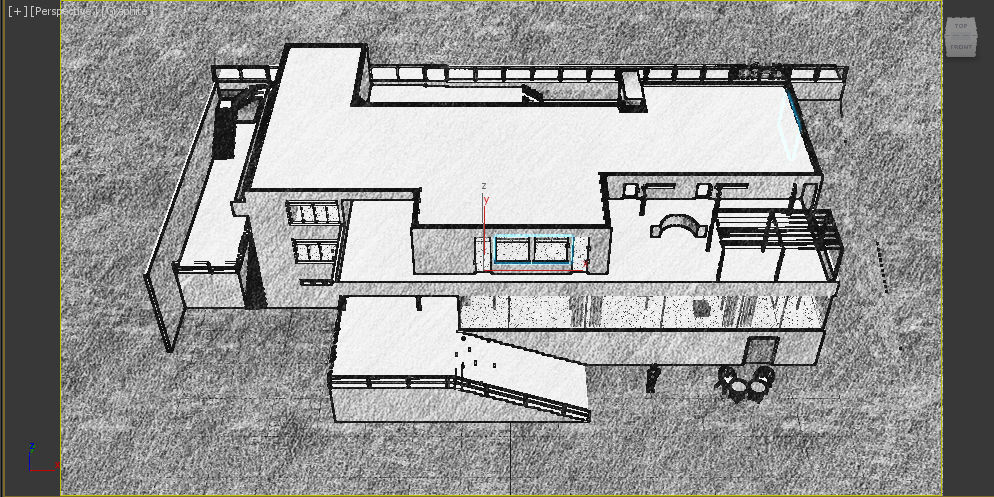 Casa Tugendhat villa 3D model_1