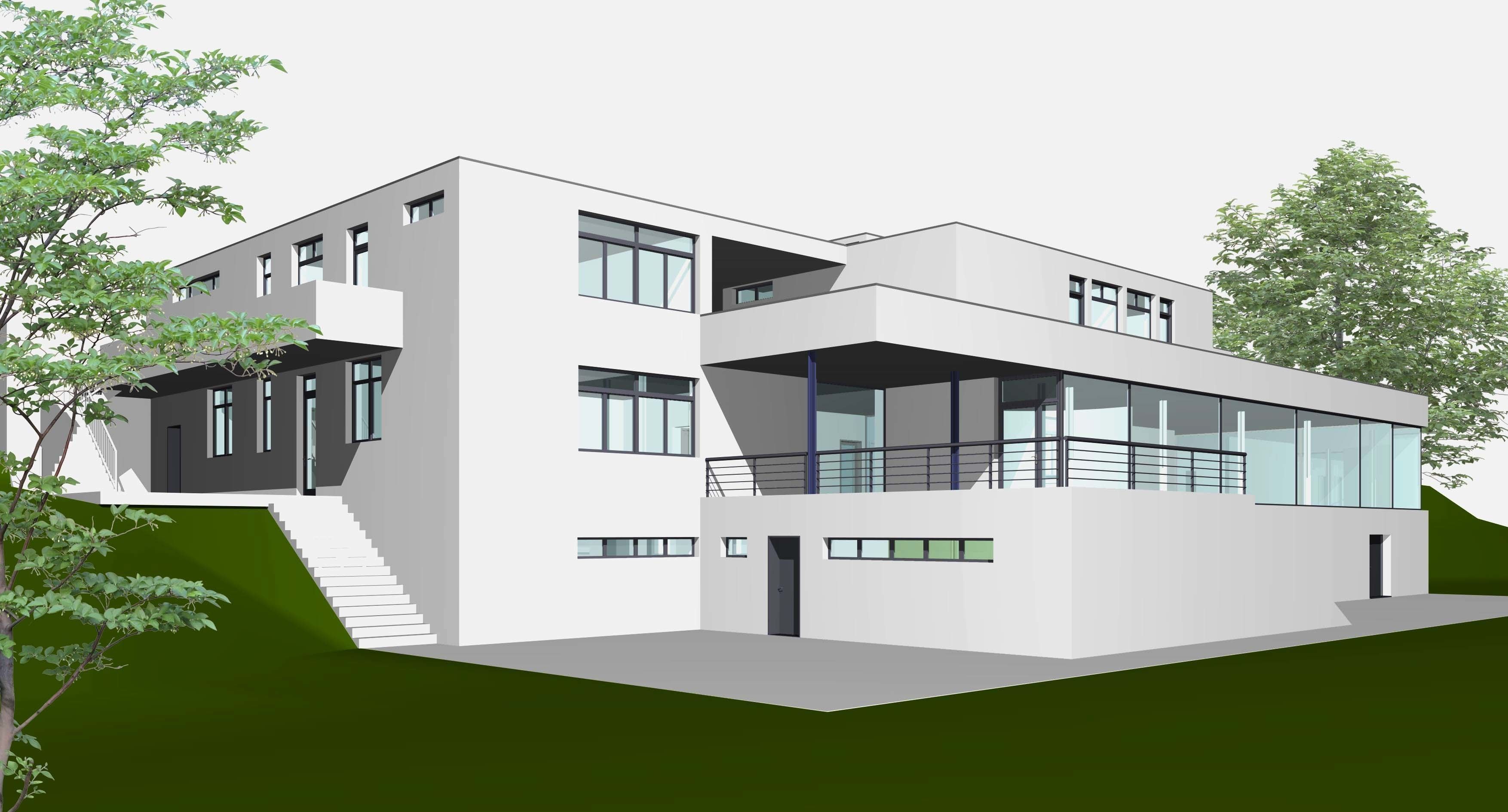 Casa Tugendhat villa 3D model_6