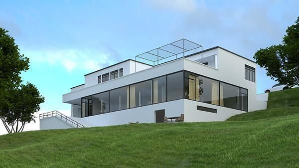 Casa Tugendhat villa 3D model_4