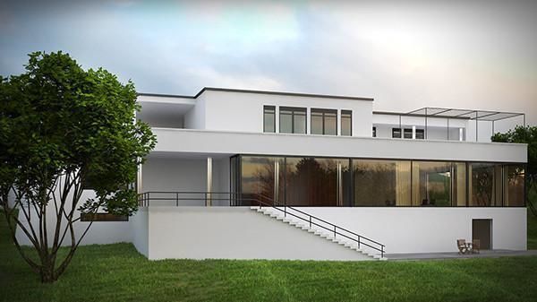 Casa Tugendhat villa 3D model_3