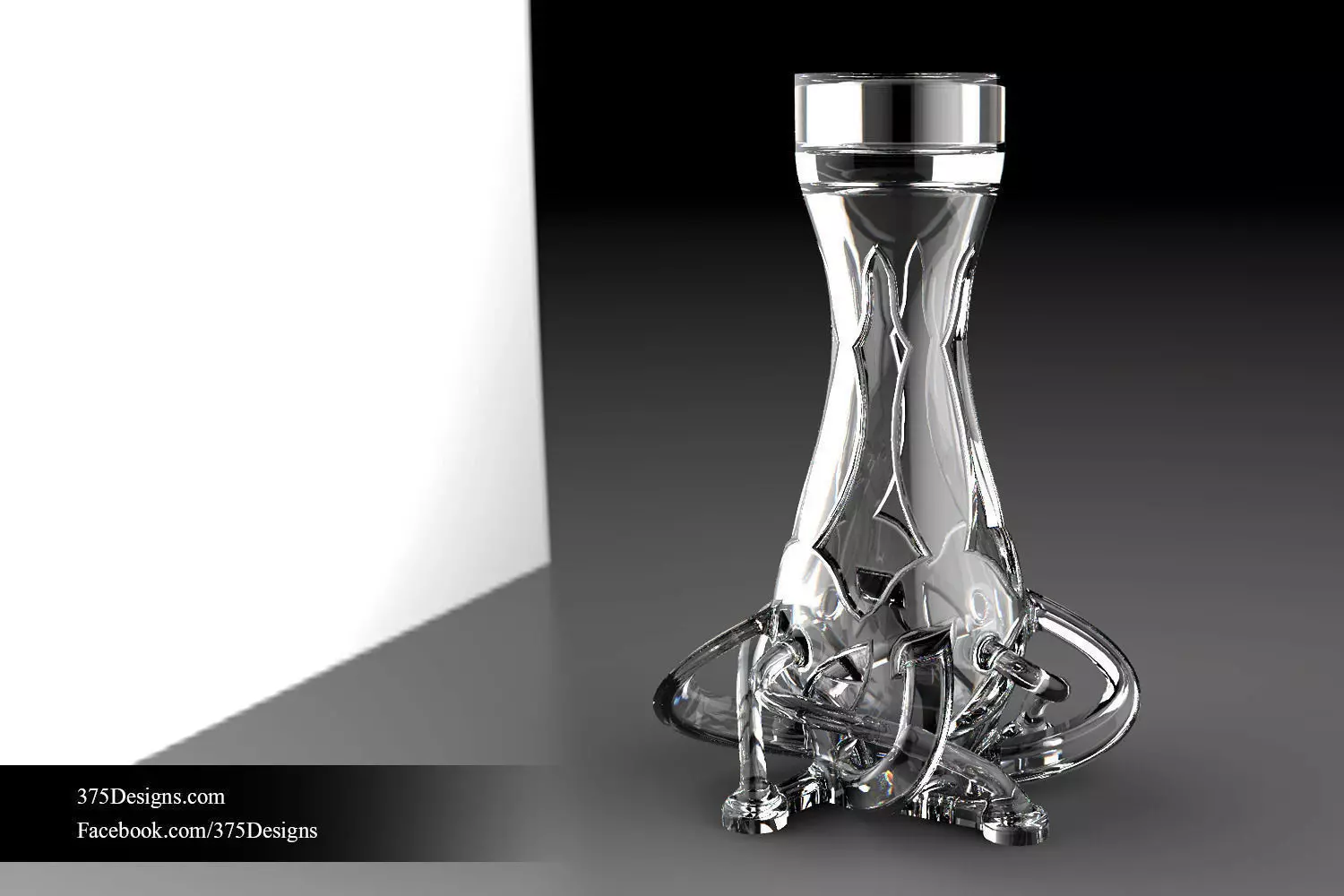 Candle Holder Concept Free 3D model