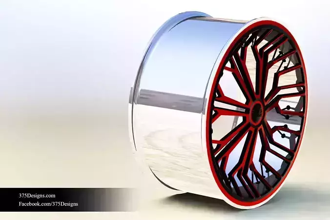 Rim Design XAC-R01 Free 3D model