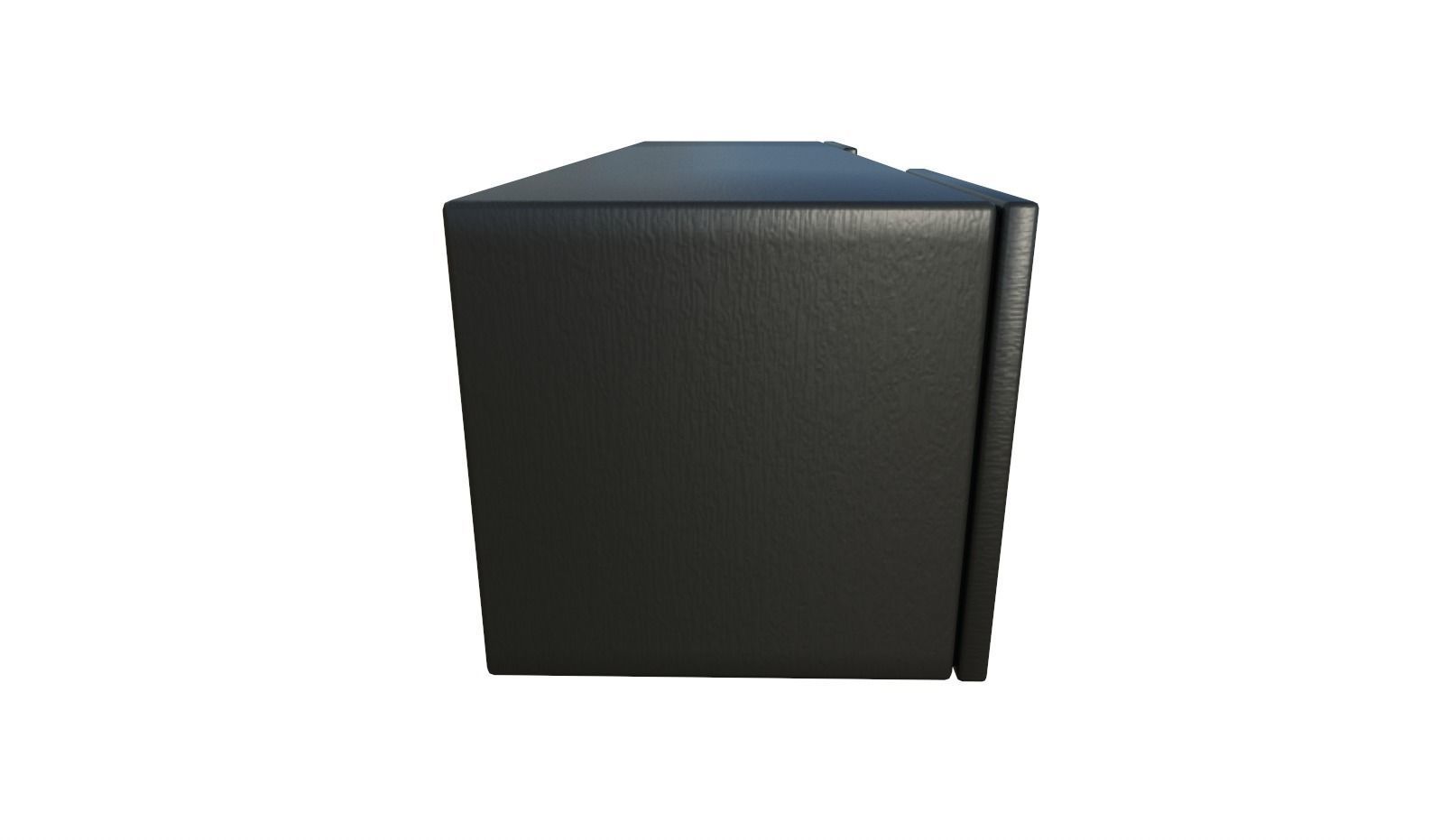 Modern TV Stand Low-poly 3D model_2