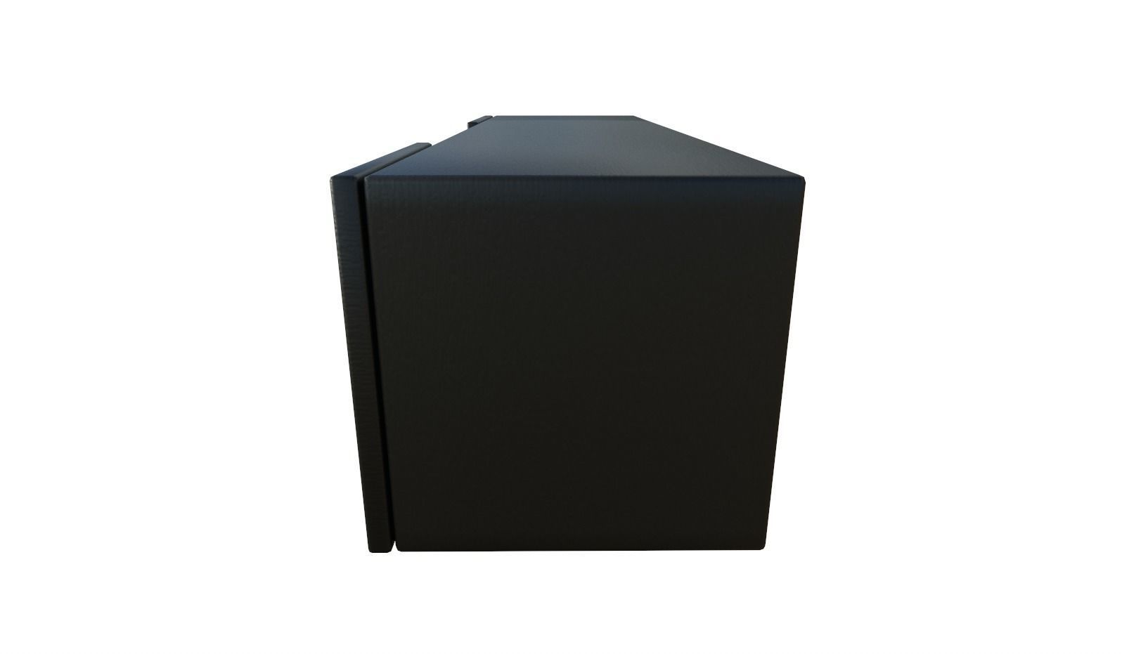 Modern TV Stand Low-poly 3D model_1