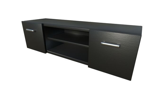 Modern TV Stand Low-poly 3D model