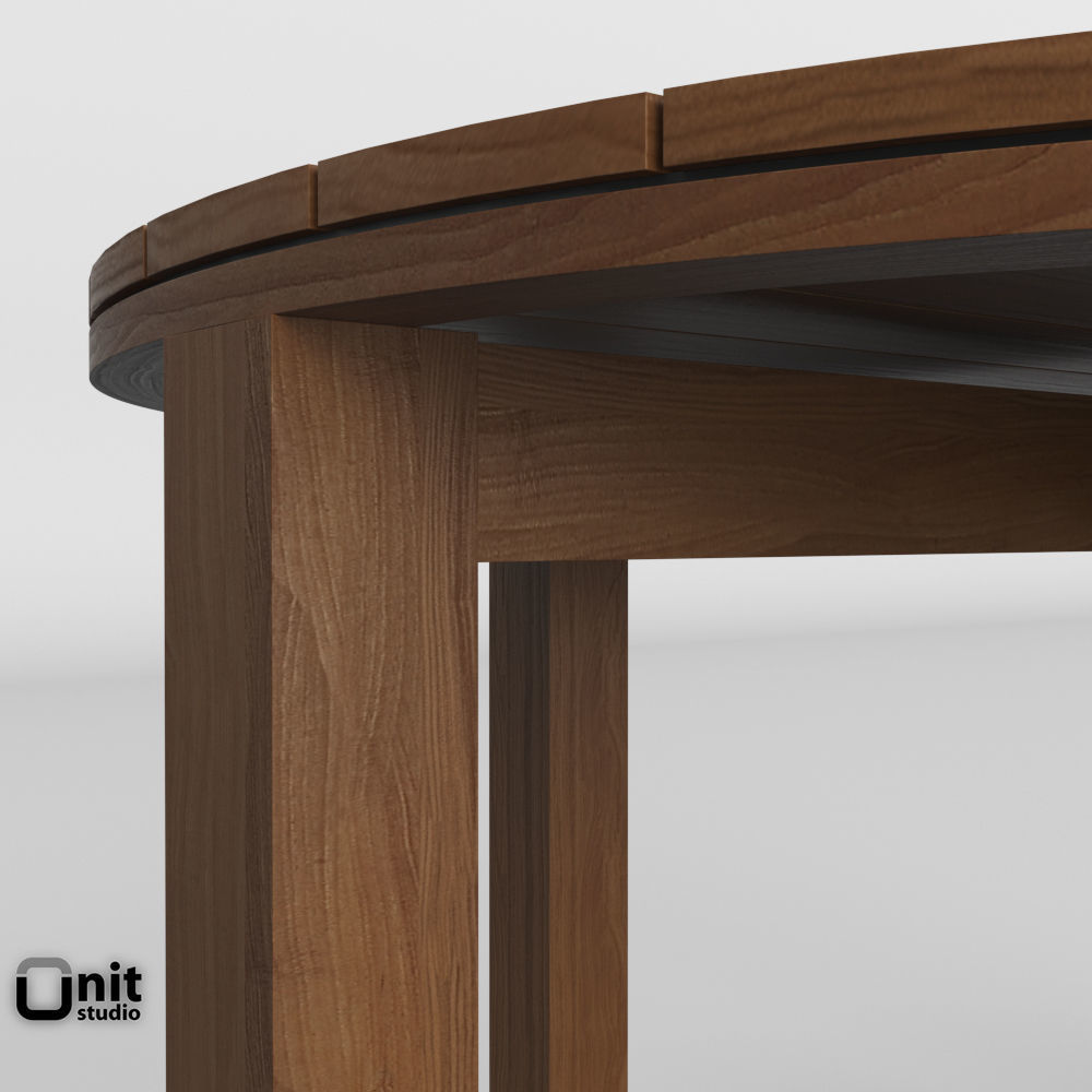 Kos Table collection by Tribu  3D model_7