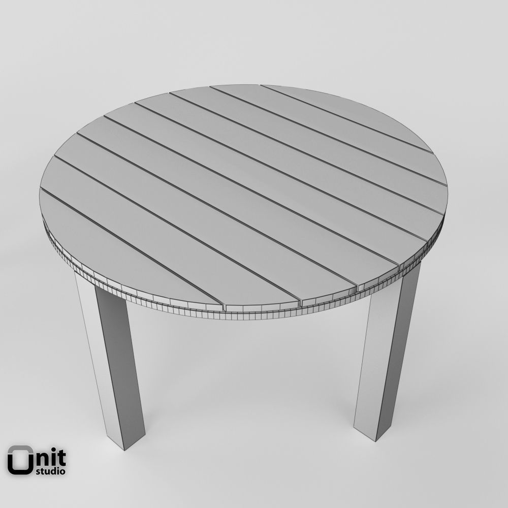 Kos Table collection by Tribu  3D model_10