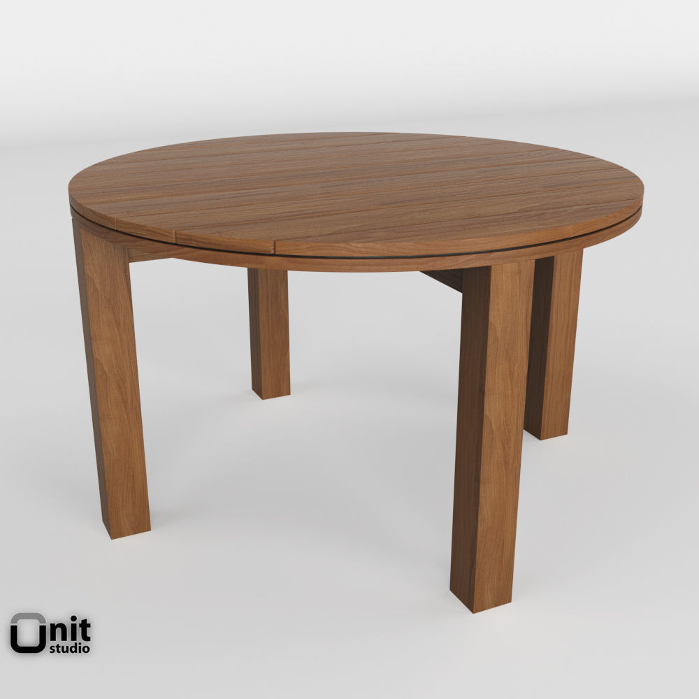 Kos Table collection by Tribu  3D model_1