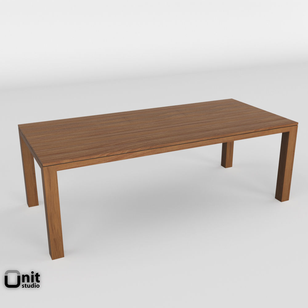 Kos Table collection by Tribu  3D model_2