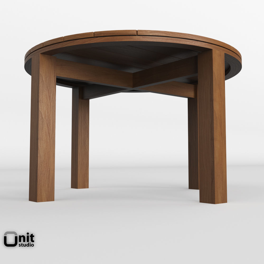 Kos Table collection by Tribu  3D model_6