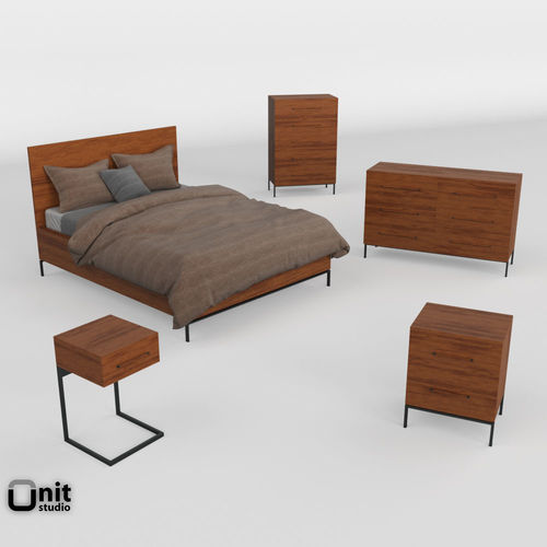 Nash Collection by West Elm 3D model