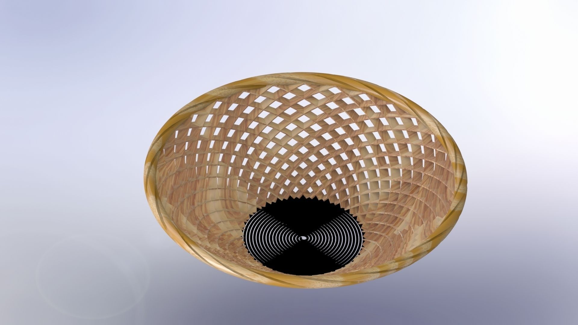 basket spiral Free 3D model_1