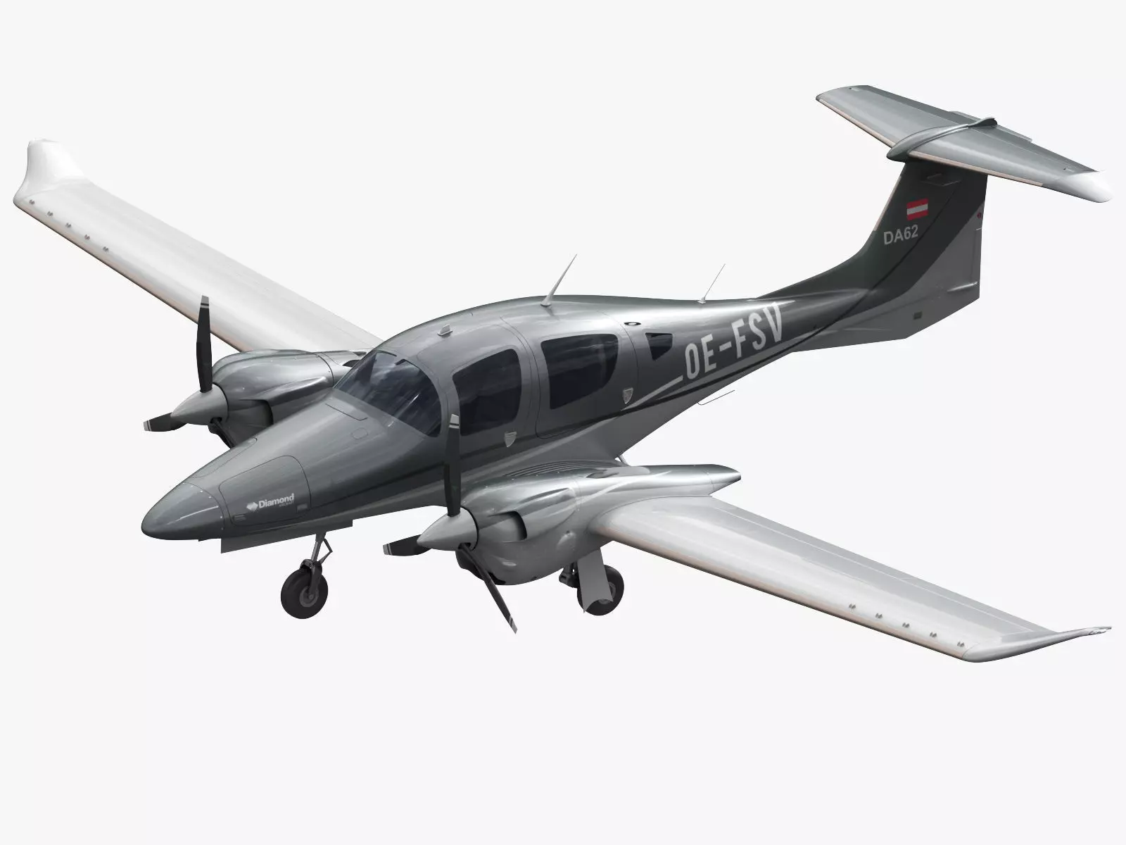 Diamond DA62 3D model_0