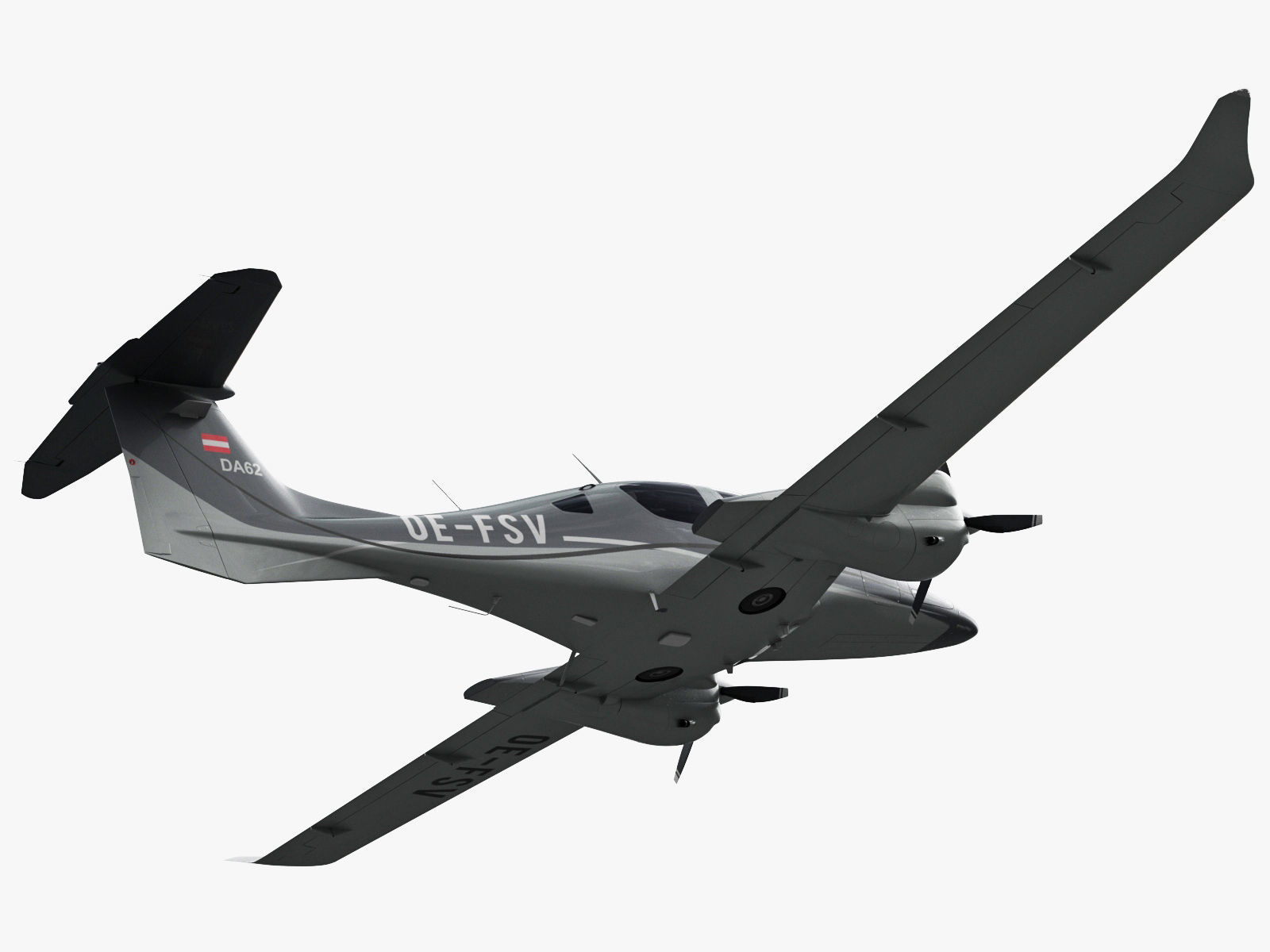 Diamond DA62 3D model_5