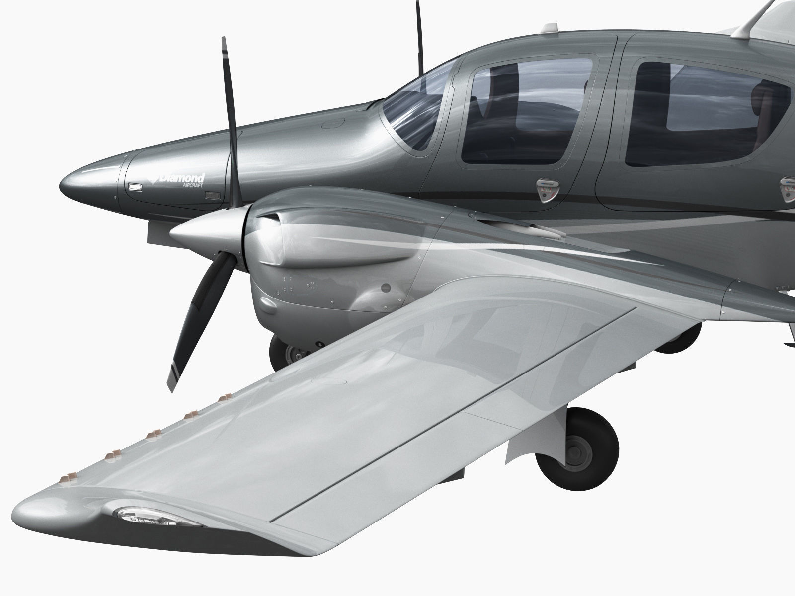 Diamond DA62 3D model_14