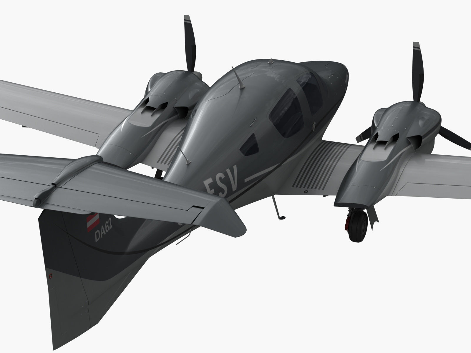 Diamond DA62 3D model_16