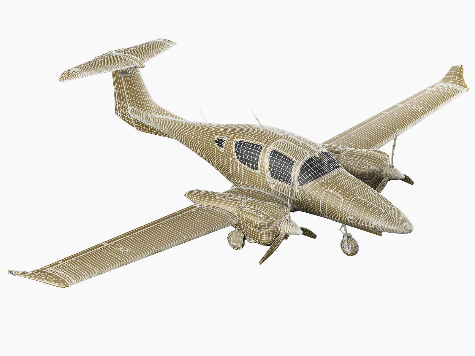 Diamond DA62 3D model_31