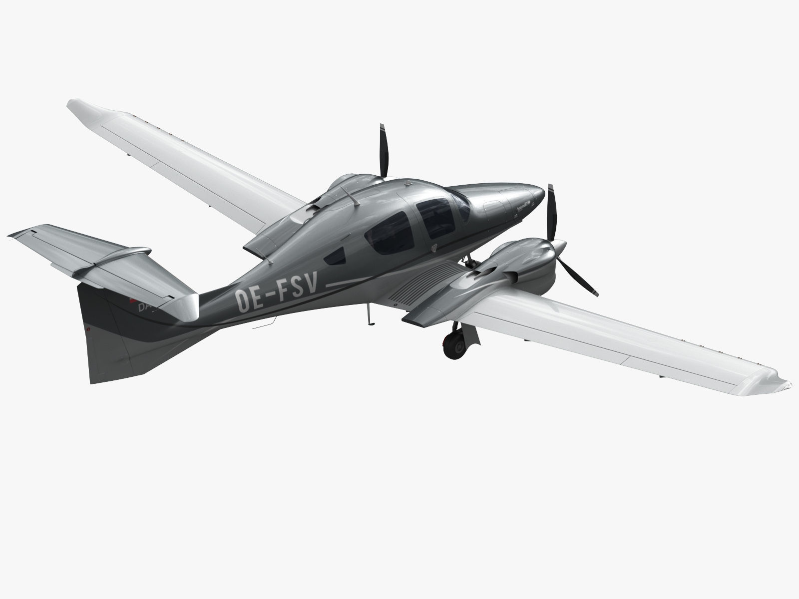 Diamond DA62 3D model_1