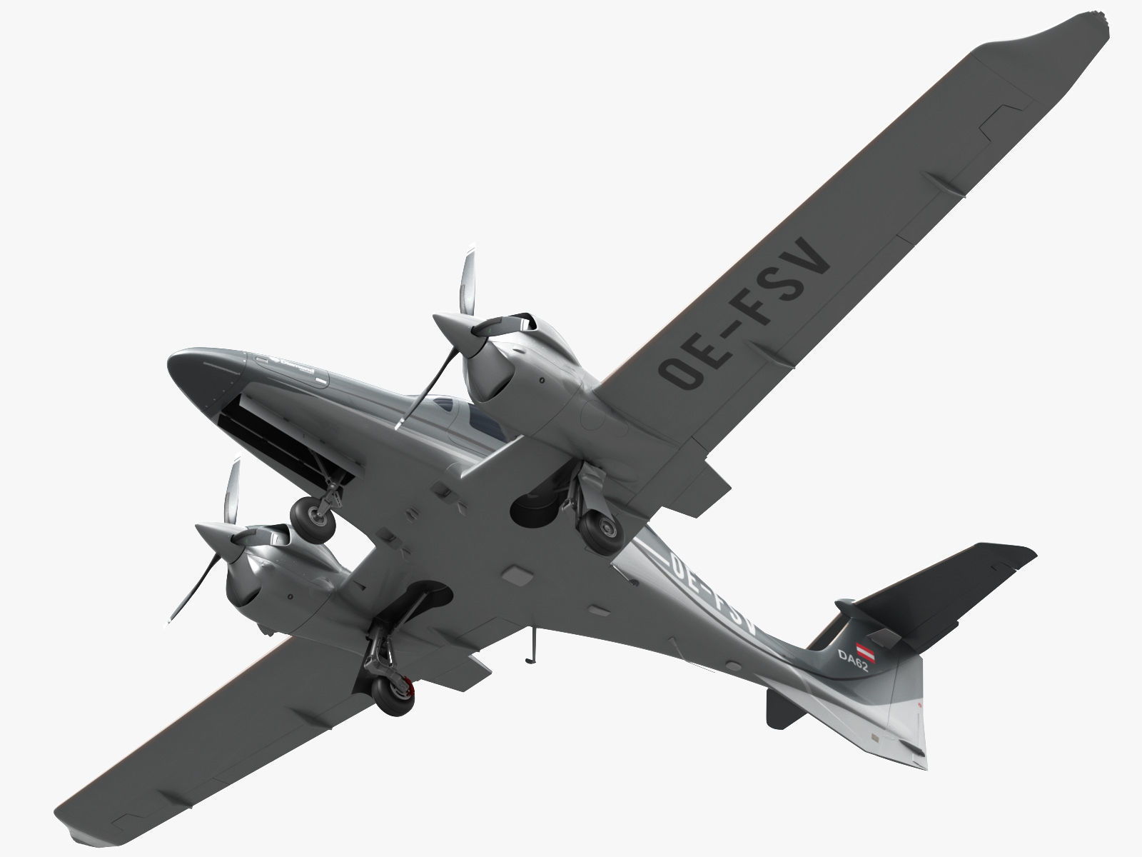 Diamond DA62 3D model_4