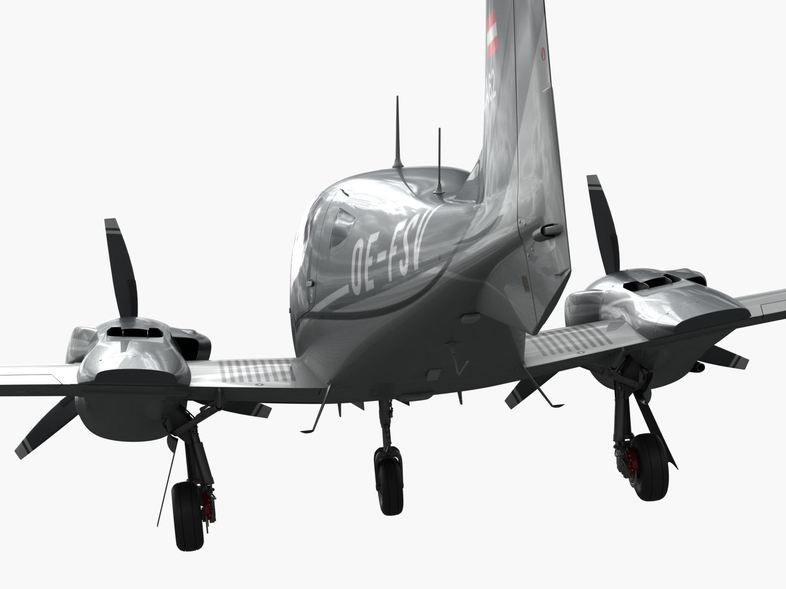 Diamond DA62 3D model_20