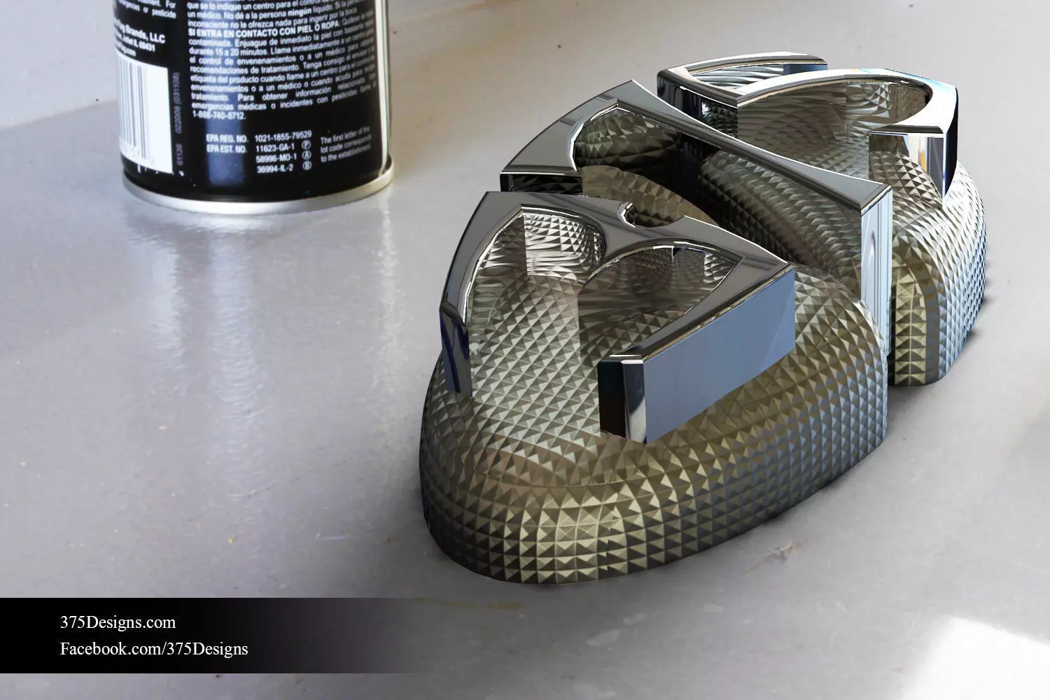 375Designs Paperweight Free 3D model