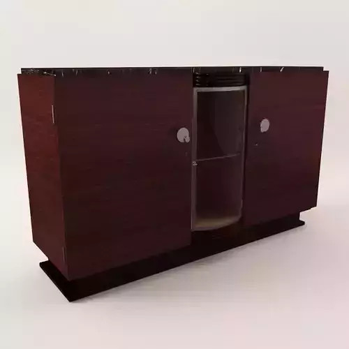 Sideboard with a bar - Art Deco 1920
