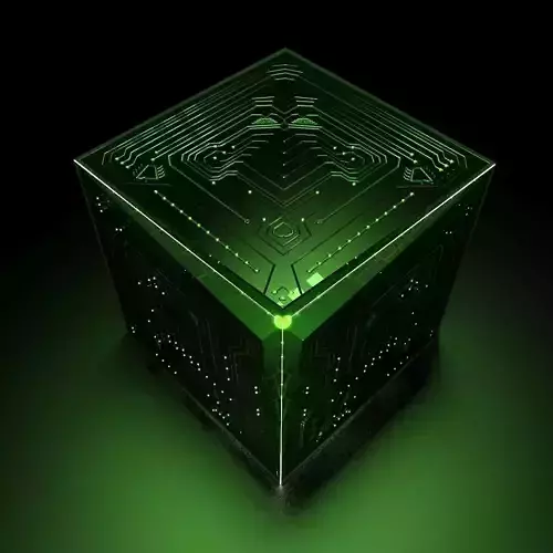 Alien Cube 3D model
