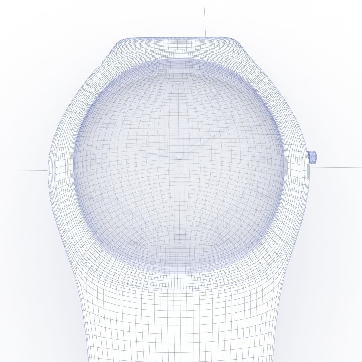 metal wrist watch 3D model_1