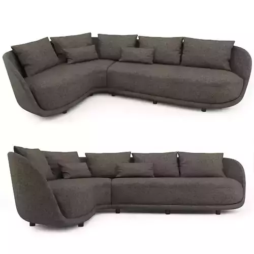 Heath Sofa YabuPushelberg 3D model