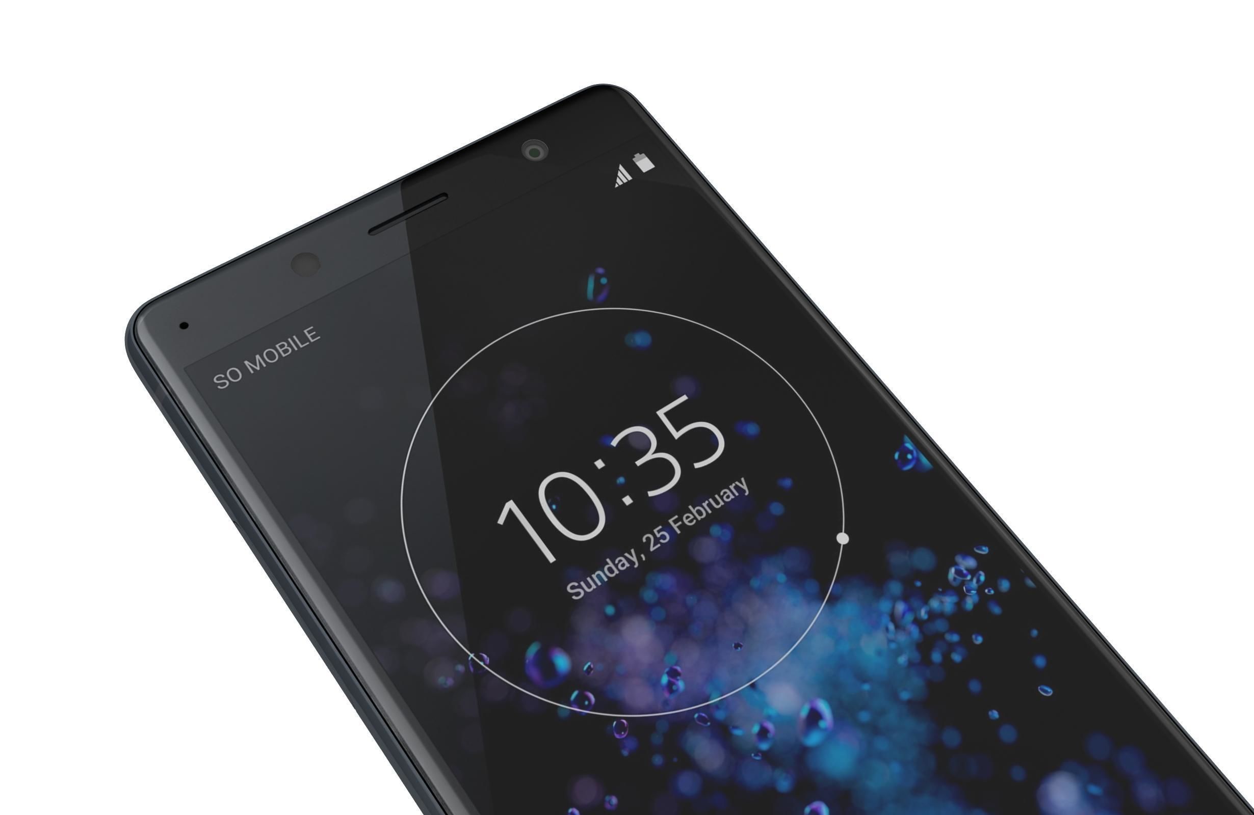 Sony Xperia XZ2 Compact All Colors 3D model_38