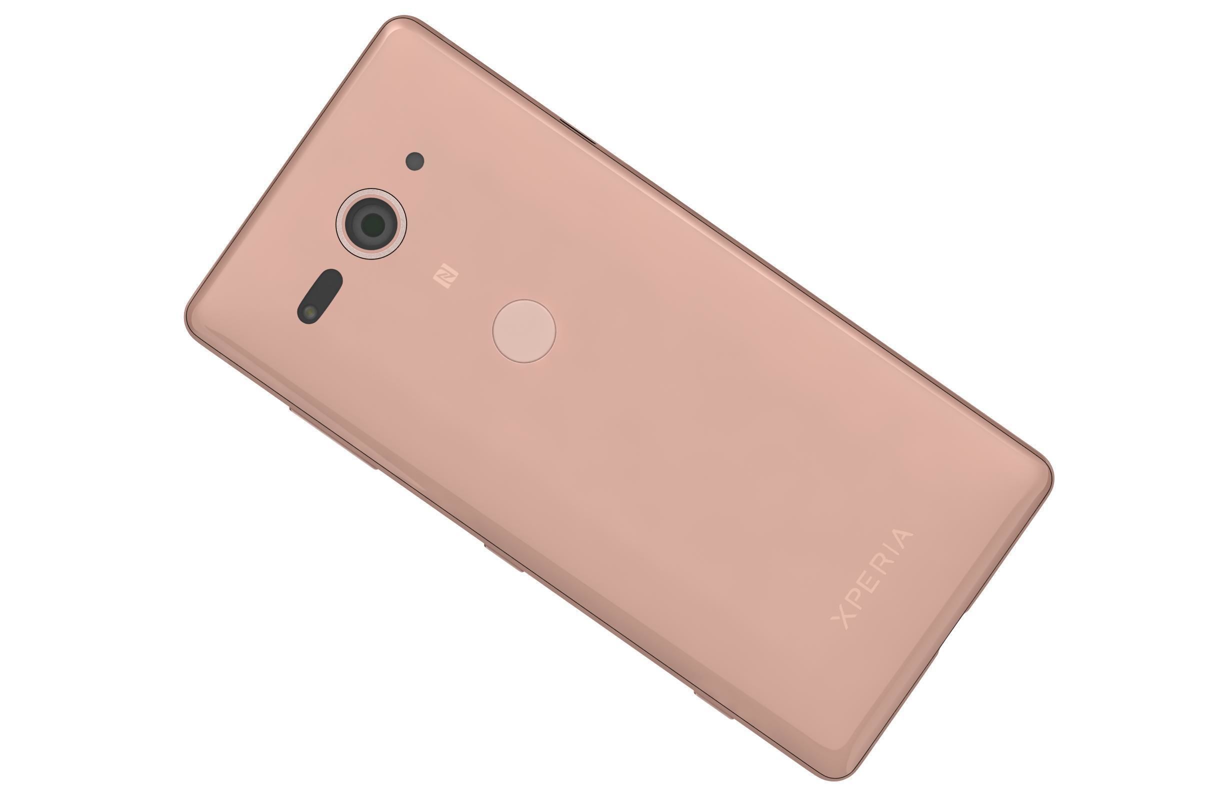 Sony Xperia XZ2 Compact All Colors 3D model_24
