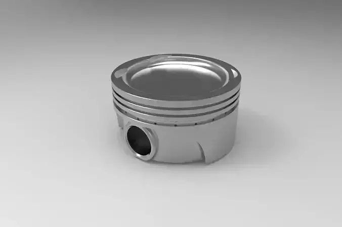 Piston Free 3D model