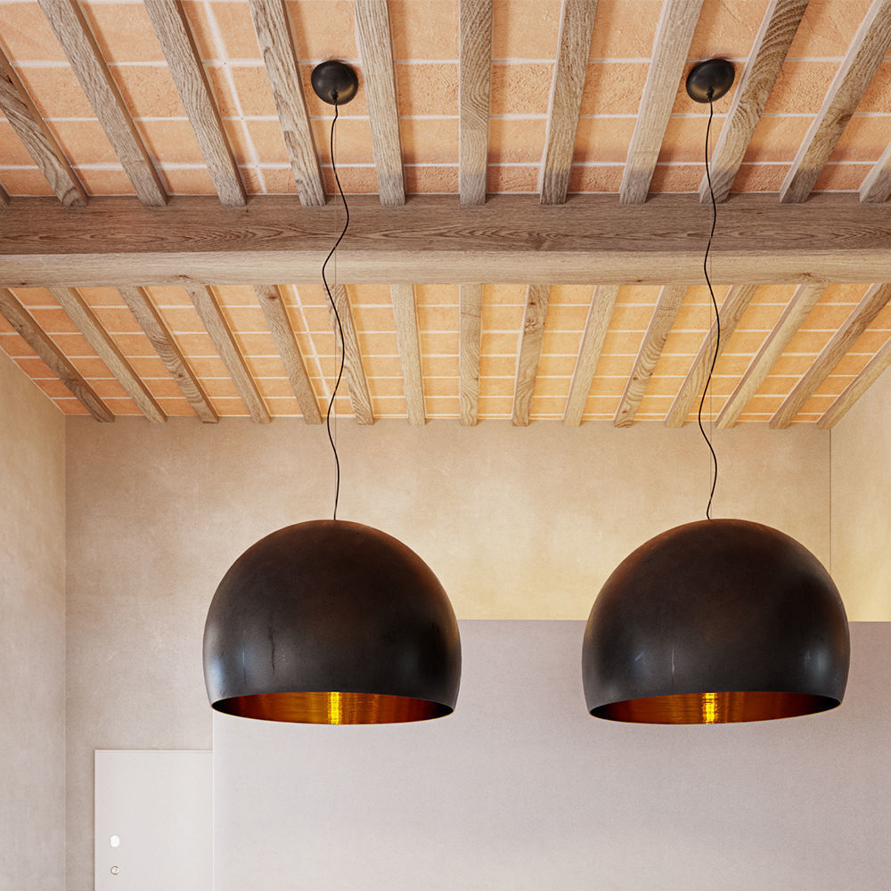 Italian Pendant Light 3D model_2