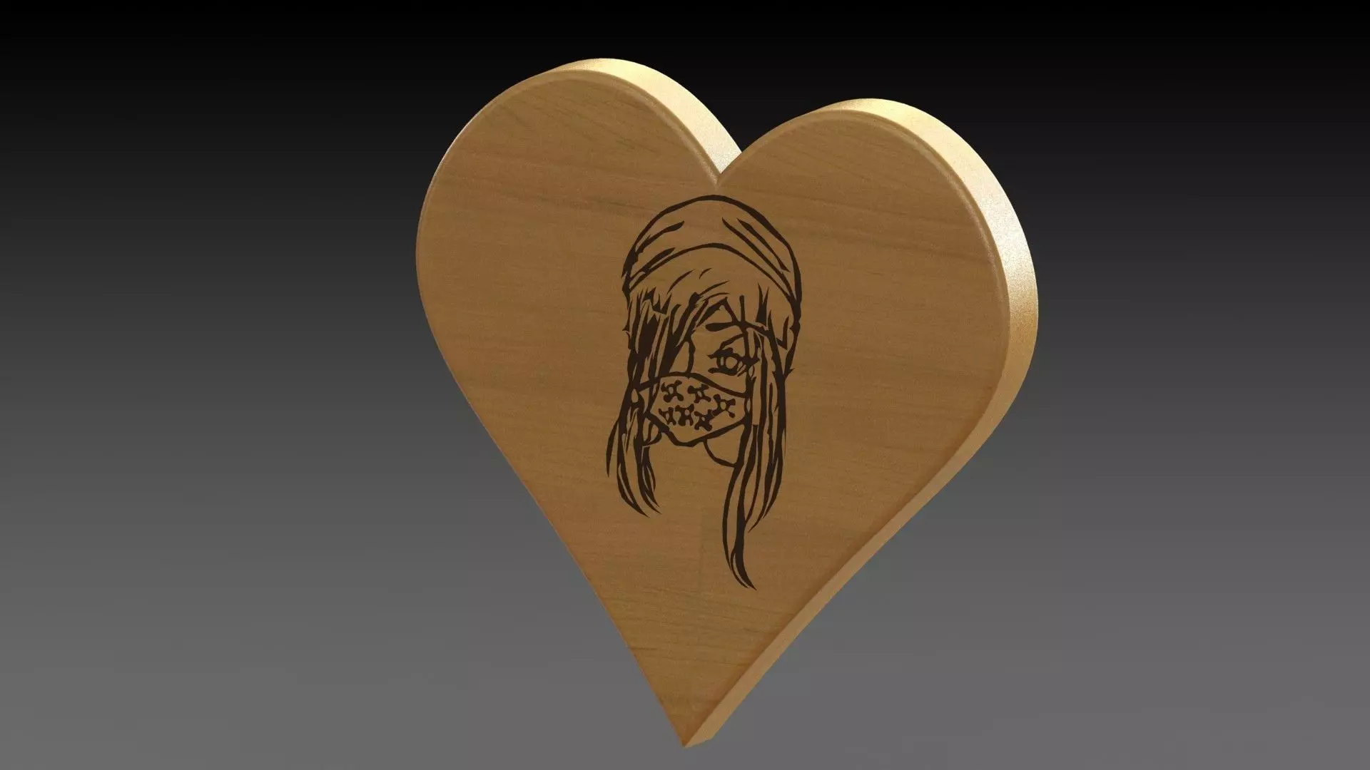 Heart ASMN Free 3D model