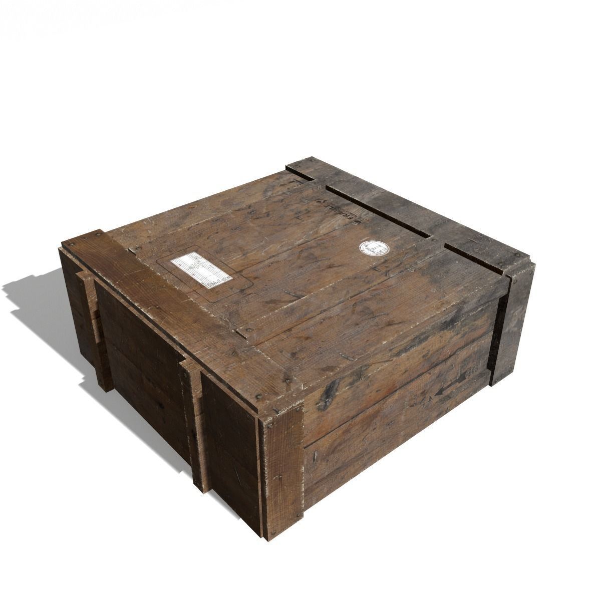Transport crates Pack1 PBR Low-poly 3D model_6