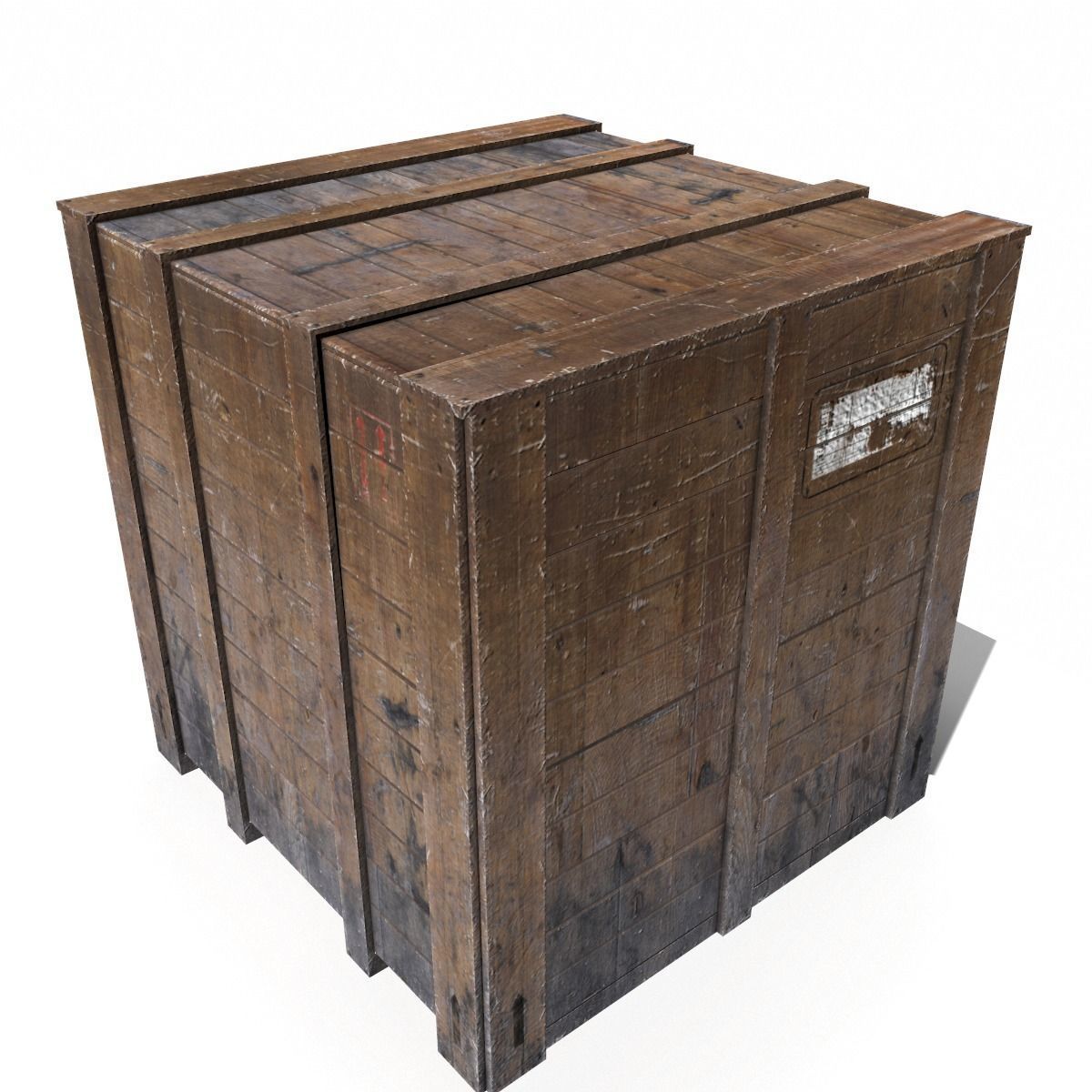 Transport crates Pack1 PBR Low-poly 3D model_13