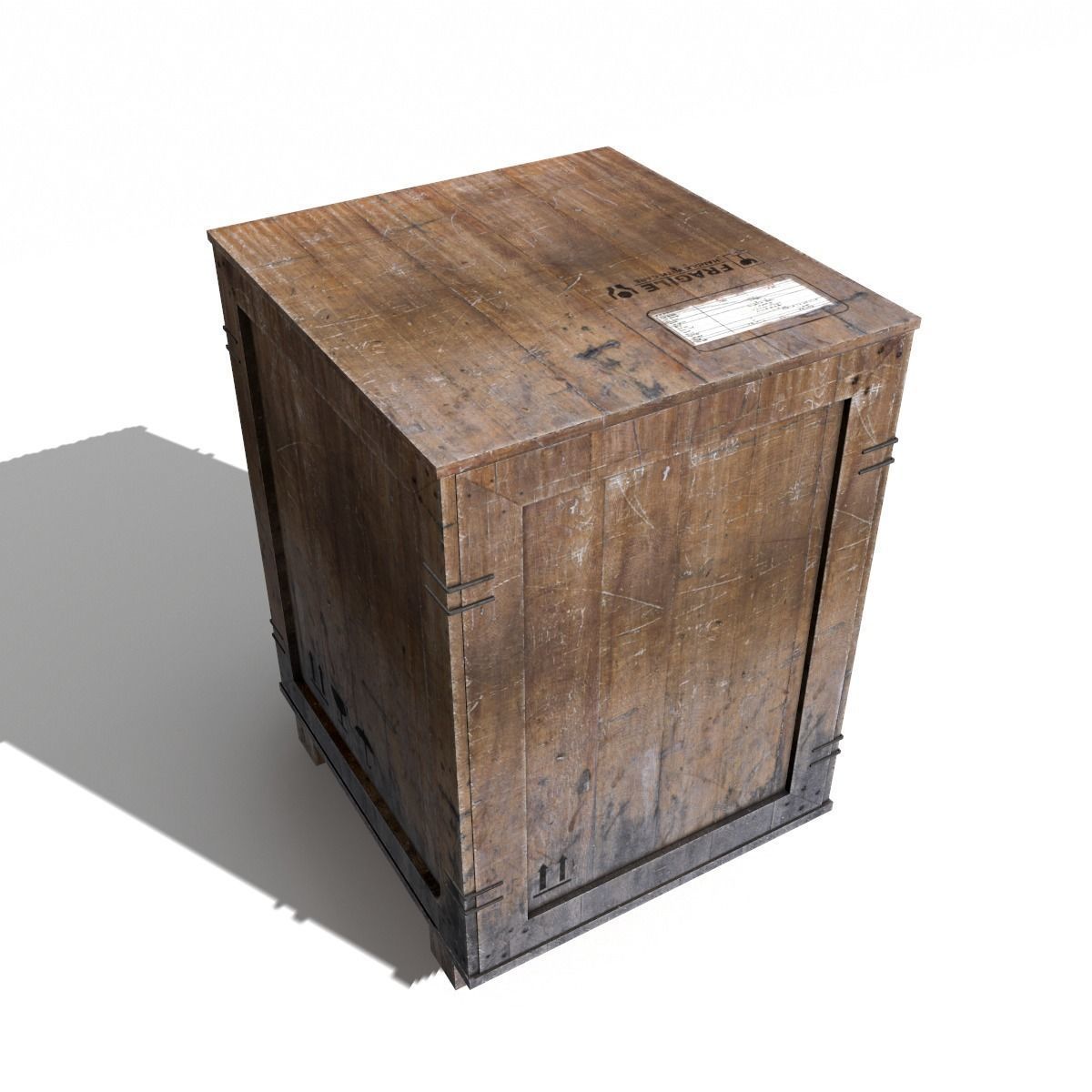 Transport crates Pack1 PBR Low-poly 3D model_5