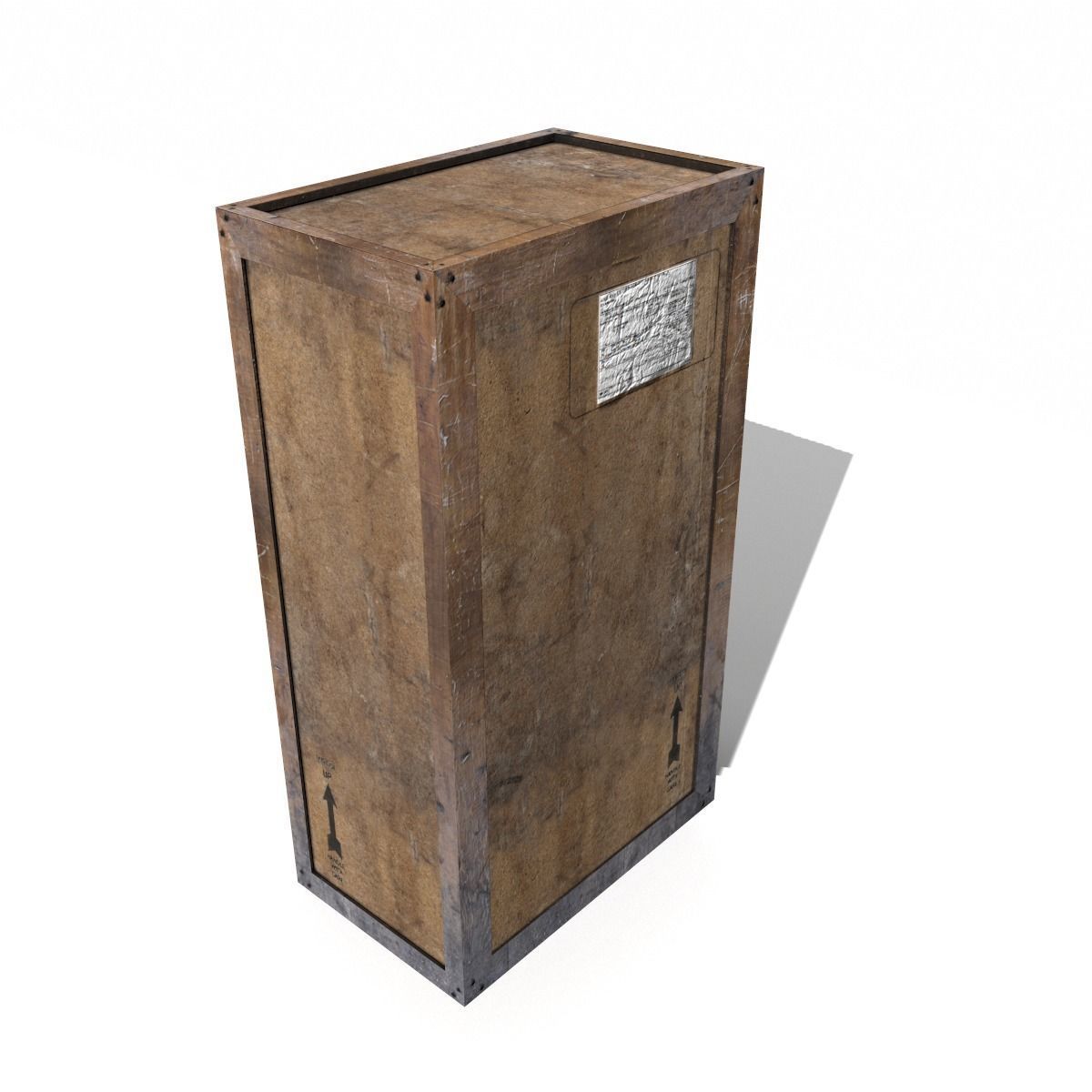 Transport crates Pack1 PBR Low-poly 3D model_14