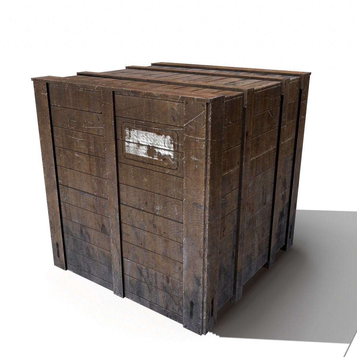Transport crates Pack1 PBR Low-poly 3D model_10