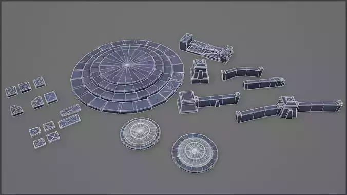 Stylized dungeon pack