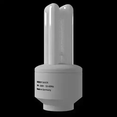 Energy Saver Low-poly 3D model
