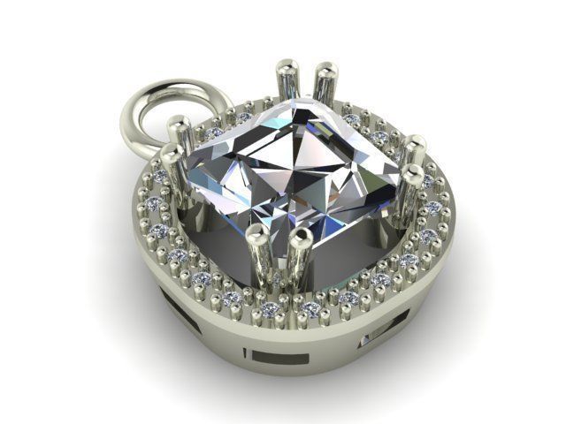 Pendant T01230 3D print model_1