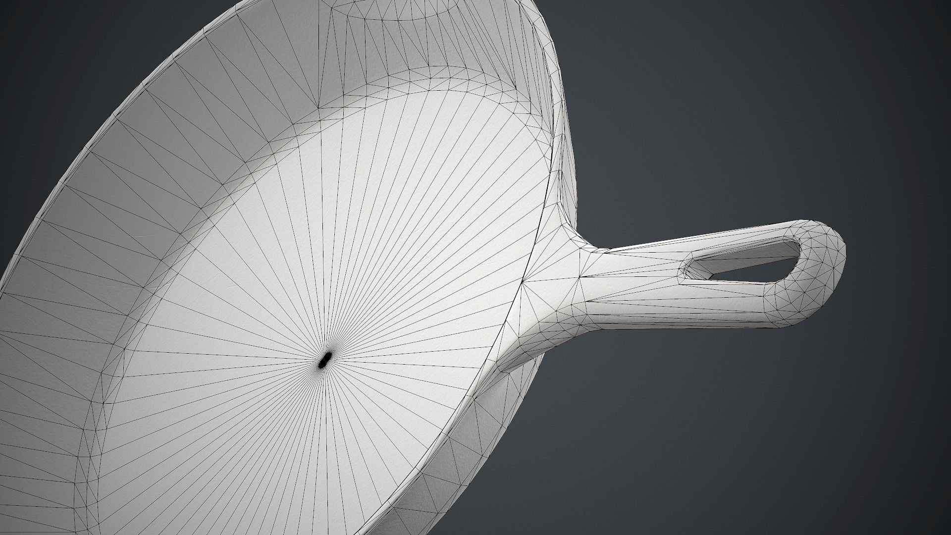 Cast Iron Frying Pan PBR Game Ready Low-poly 3D model_23