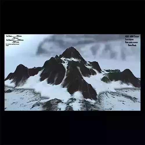 snow mountain  