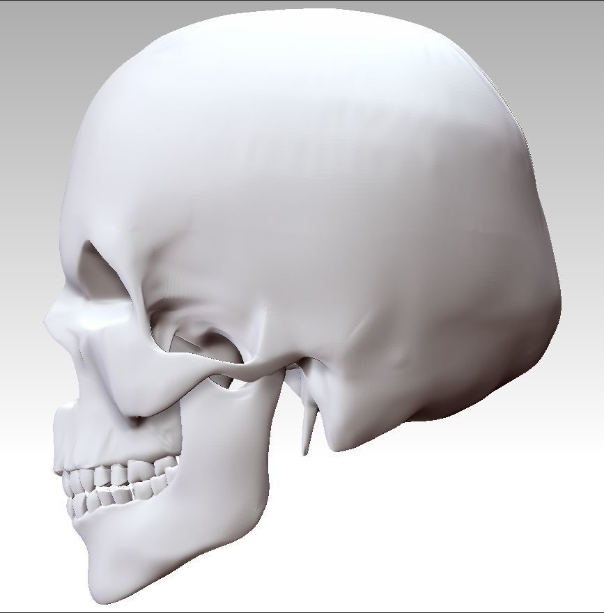Mad Skull 3D print model_9
